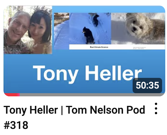 Tom Nelson (@tomanelson) on Twitter photo I just published another interview with the great <a href="/TonyClimate/">Tony Heller</a> on many platforms; I will post the video here on X in a couple of days. I just published another interview with the great <a href="/TonyClimate/">Tony Heller</a> on many platforms; I will post the video here on X in a couple of days.