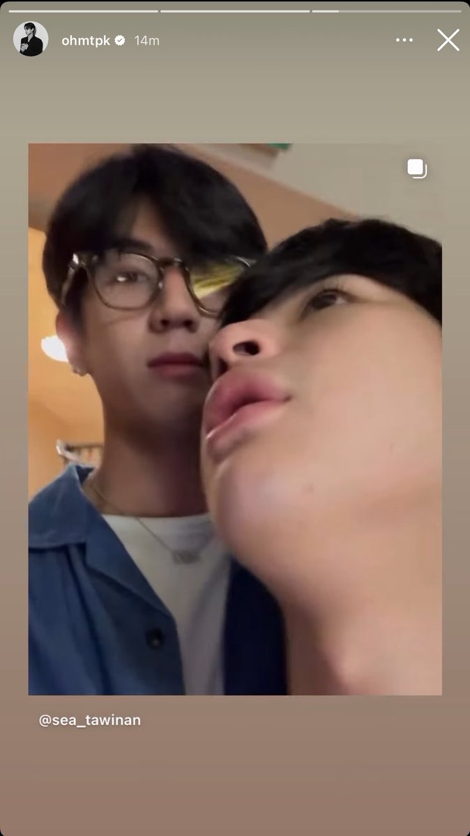 กุว่าโอมก็จิ้นซีม้าคเหมือนกุแหละทรงนี้ ใช่ปะ

#markohm #mmarkpkk #ohmtpk