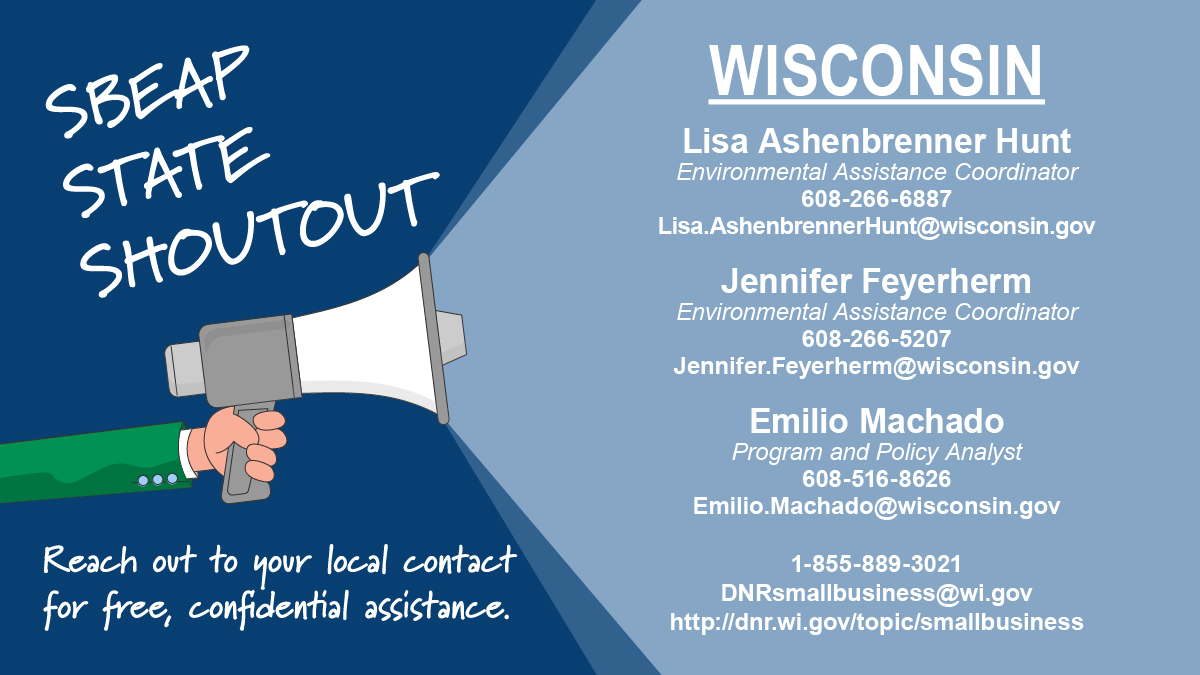 National_SBEAP's tweet photo. This week, we are featuring our #SBEAP friends in #Wisconsin! To find your state contact, visit our website: https://t.co/xISfNRqhus https://t.co/epsna8GtLn