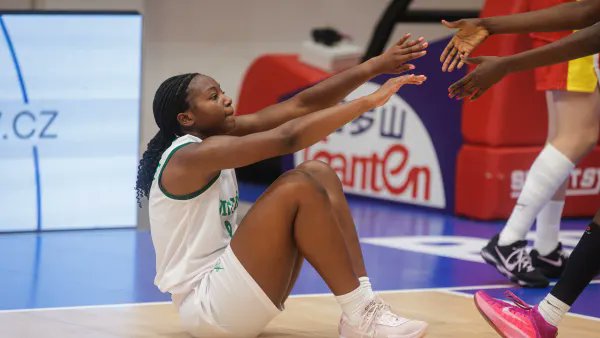 A win for our Junior D'Tigress as they kick off the #FIBAU19WWC with a win against China.

FT: Nigeria 93-88 China.

Nora Ejike (25pts), Idubamo Beg (18pts), Tobenna Nweke (15pts), and Jessica Ajayi (10pts) finished with double-digits points. 

Our next game is against Canada.