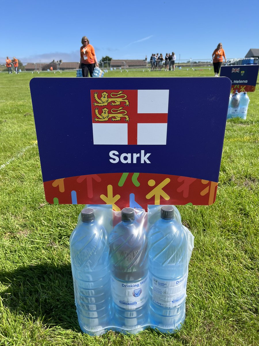 Sark’s pitch is set up and ready for them ahead of the Opening Ceremony 😎<a href="/orkney2025/">Orkney 2025</a> <a href="/Sark_Island/">Sark Island</a> <a href="/ITVChannelTV/">ITV Channel News</a>