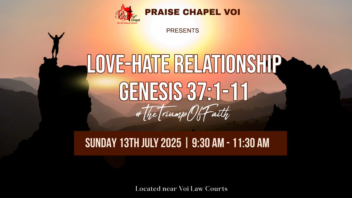 ChapelVoi's tweet photo. #TheTriumphOfFaith
#GenesisSeries https://t.co/kGoZVGY4BI