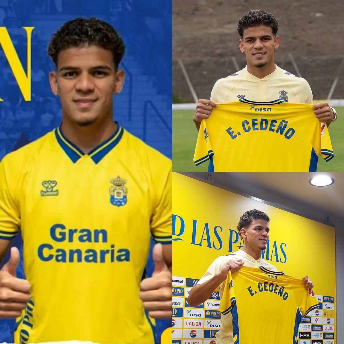 leoaguilar_29's tweet photo. Edward Cedeño 🇵🇦 es oficialmente el primer jugador en firmar con UD Las Palmas. 

Jugará en la segunda división. https://t.co/cz0Vg23kwF
