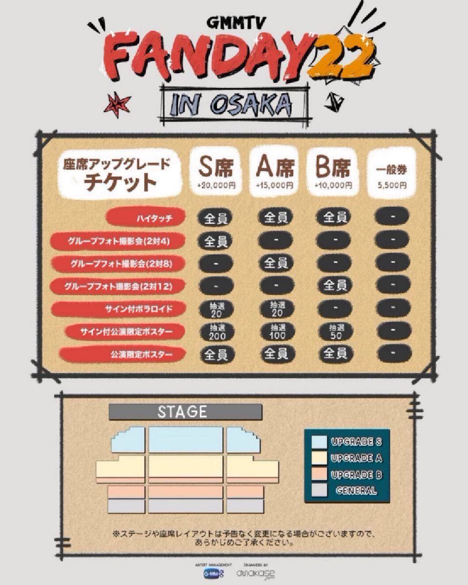 seeygdpop's tweet photo. WTS

GMMTV FANDAY 22 IN OSAKA📍

2 tickets
UPGRADE S - Center 

—side by side
—Transfer ID
—Foreigners can dm also

https://t.co/TGKCUx88Cy

DM to buy💌
#GMMTVFANDAY22inOSAKA
#GMMTV https://t.co/EG9yNm9jhm
