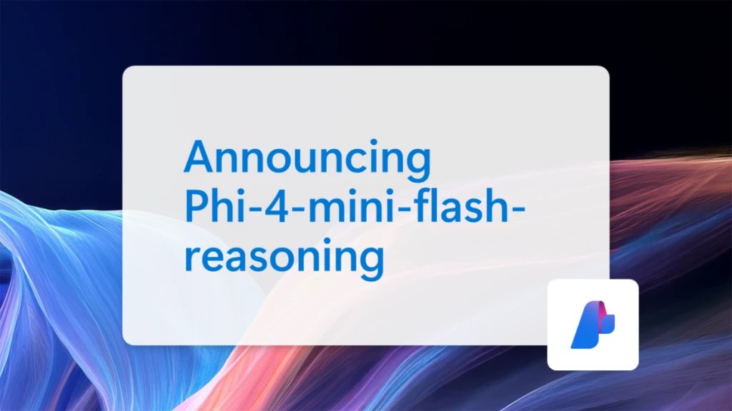KopyAI_Official's tweet image. Microsoft Introducing Phi-4-mini-flash-reasoning

kopyai.com/zh-tw/latest/v…

#Microsoft #Phi4 #AI