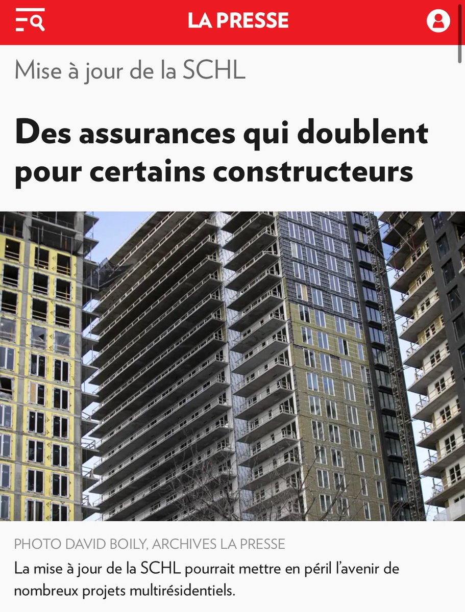 virginie_dufour's tweet image. ⁉️Je suis perplexe. La SCHL estime qu’on doit doubler les logements construits chaque année pour ramener l’abordabilité mais contribuera à hausser les coûts de construction et ralentira les mises en chantier en augmentant ses primes d’assurance.
Questions pour @FEDuranceauCAQ…