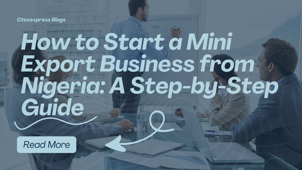 CTEX EXPRESS LTD (@ctexxpress) on Twitter photo ctexexpress.ng/how-to-start-a… ctexexpress.ng/how-to-start-a…