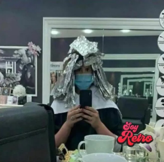 No sé si quiere teñirse el pelo o acabar con las Tortugas Ninja 🤣