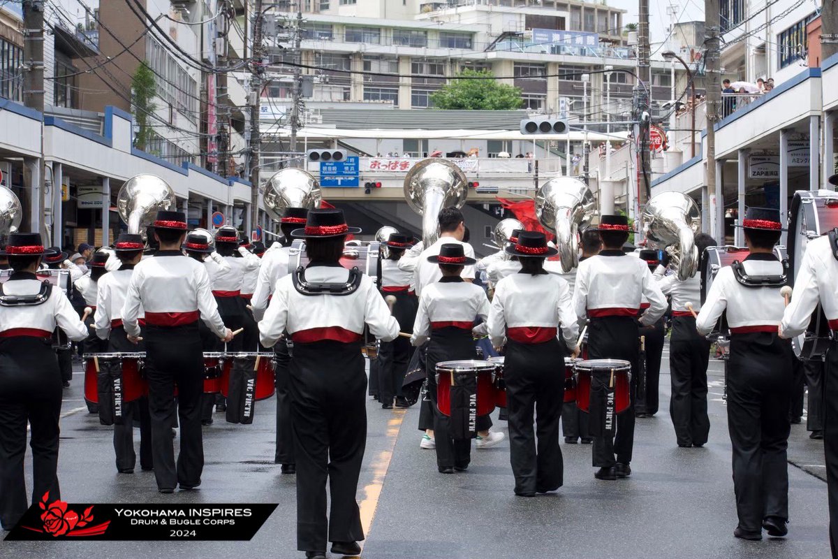 INSPIRESは、明日7/13(日)に横須賀市追浜にて開催される『おっぱままつり2025』に出演いたします。
11時のオープニングパレード、開会式にてファンファーレを披露させていただきます。
お時間がございます方は、暑さ対策の上、是非お越しください！
#yokohamainspires  #marching #おっぱままつり