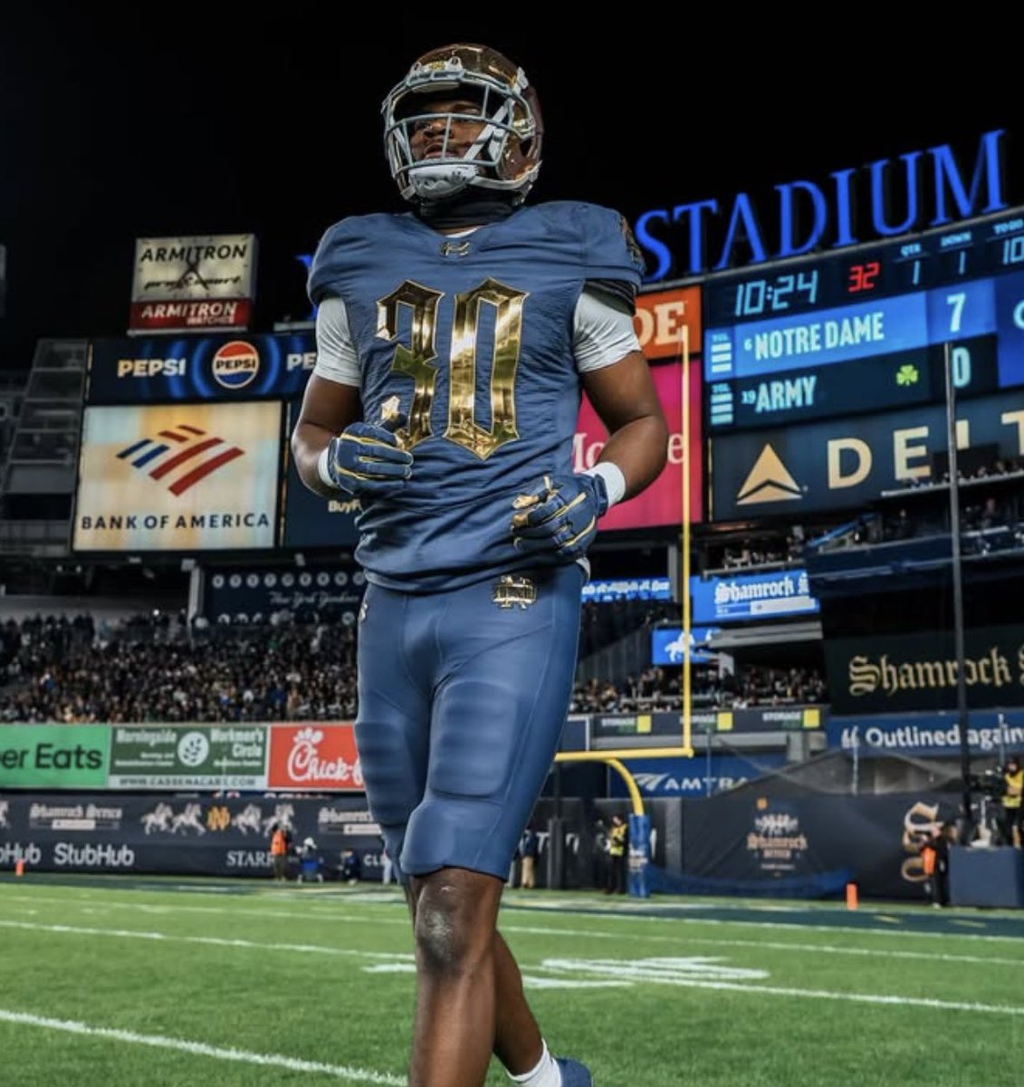 ND players getting slept on nationally part 4: ☘️ 

#notredame #ndfootball #goirish