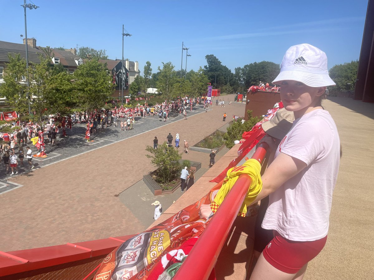 R.I.P. Diogo … Paying my respects with the grandkids at Anfield this afternoon