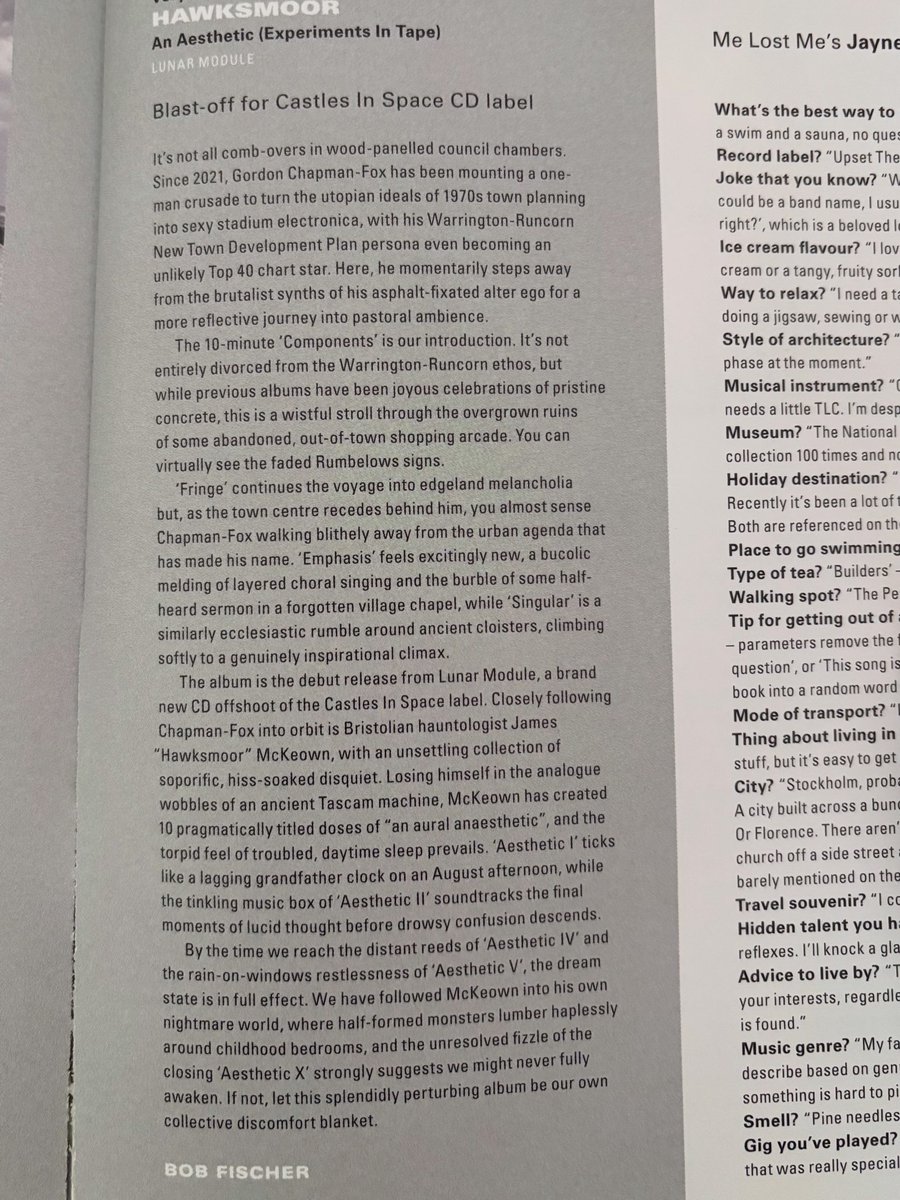 HAWKSMOOR π (@_hawksmoor_) on Twitter photo Thanks to <a href="/hauntedgen/">The Haunted Generation</a> for the wonderful review of An Aesthetic in Electronic Sound - βlet this splendidly perturbing album be our own discomfort blanketβ. π Thanks to <a href="/hauntedgen/">The Haunted Generation</a> for the wonderful review of An Aesthetic in Electronic Sound - βlet this splendidly perturbing album be our own discomfort blanketβ. π