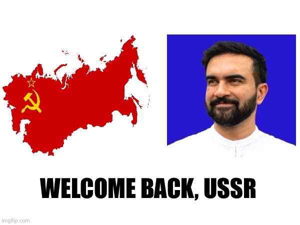 GrantMa25066011's tweet image. The Soviet Union collapsed in 1991. Zohran Mamdani was born in 1991. Coincidence? I think NOT!!!