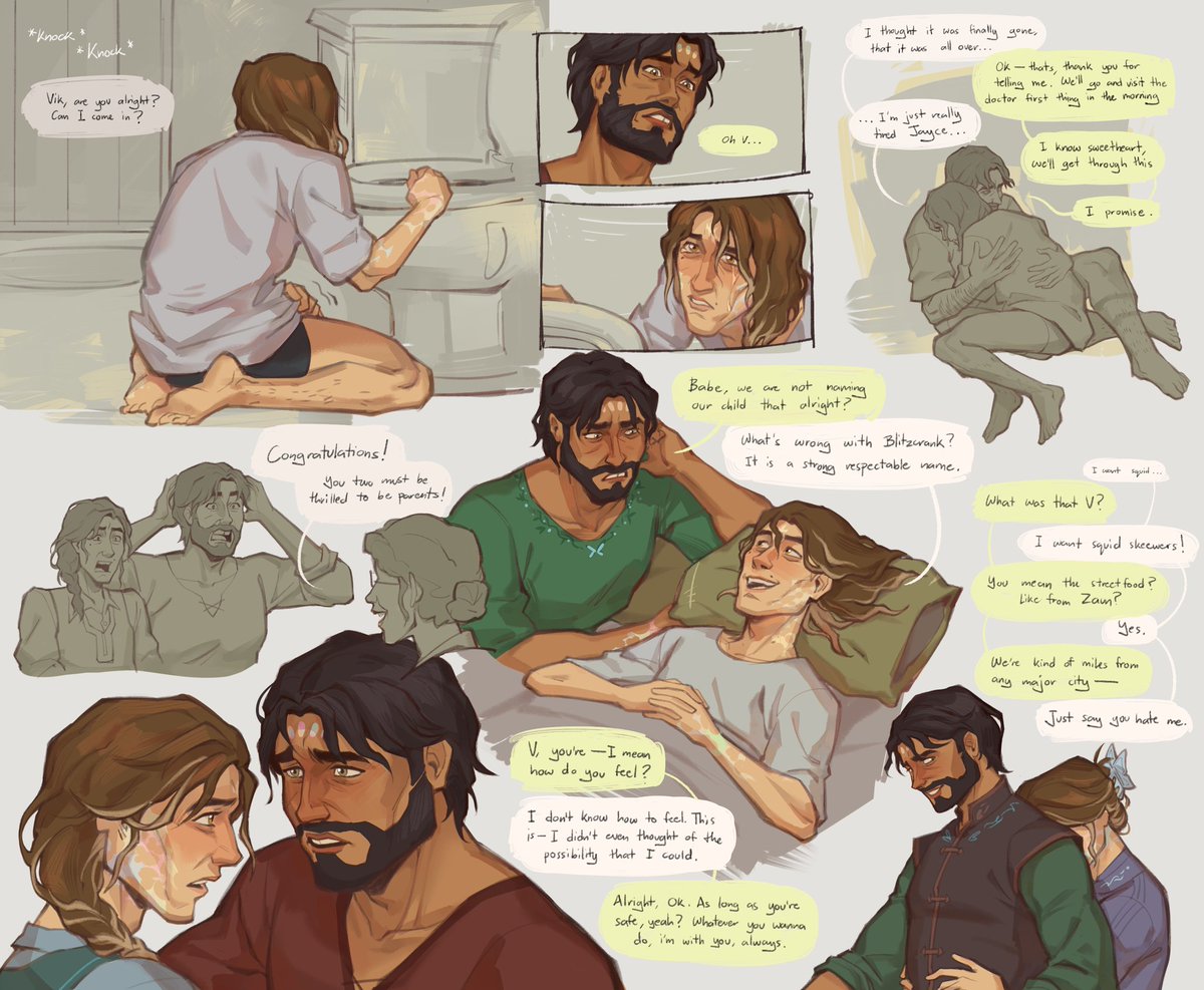Mebssann's tweet image. Finally finished a doodle pile of one of the jayviklings #jayvik