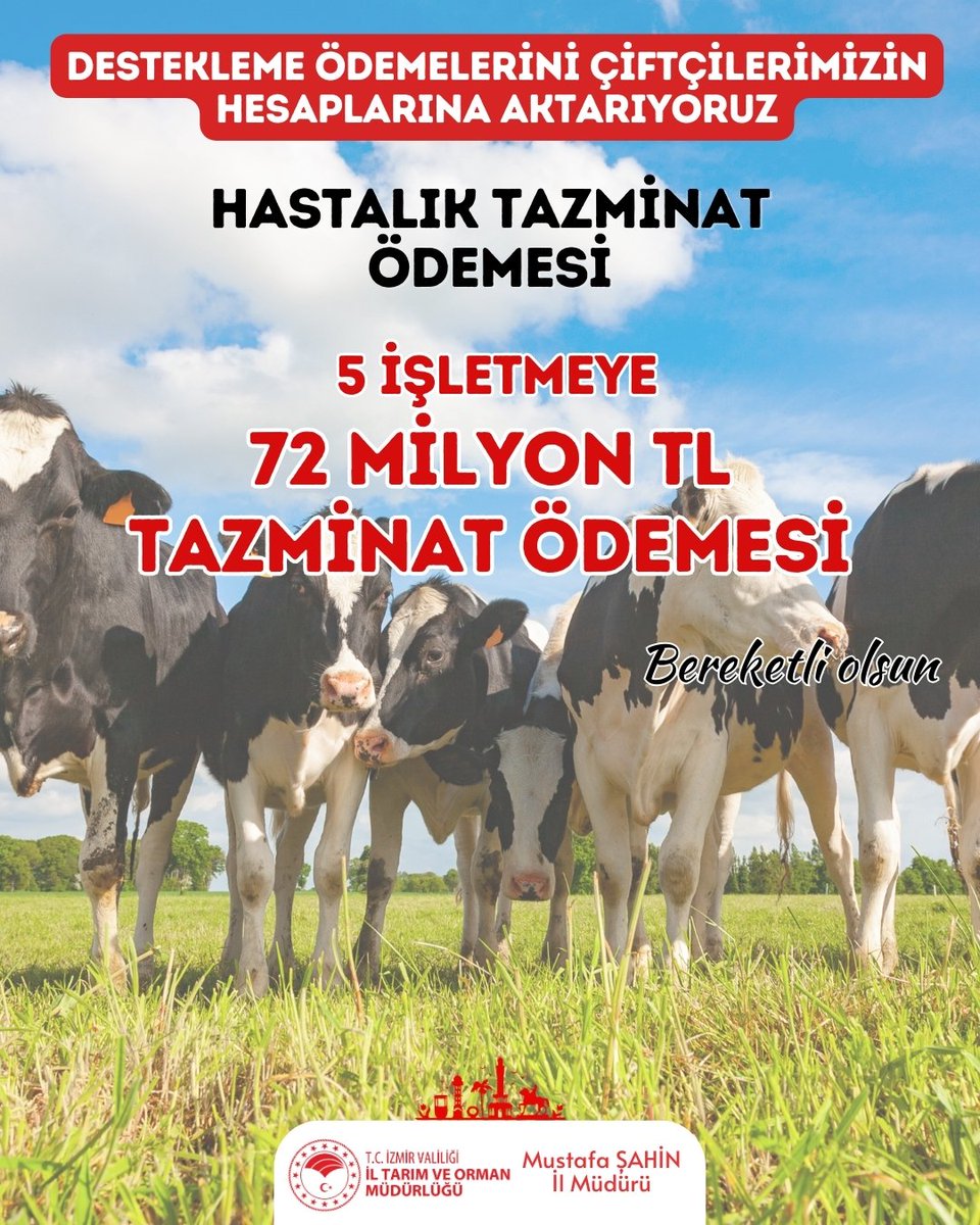 #DesteklemeÖdemeleri
#BereketliOlsun