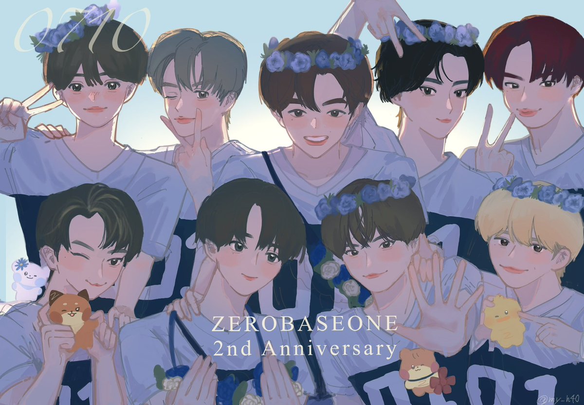 💙2nd Anniversary💙

#ZB1_2ND_ANNIVERSARY
#제베원_개화한지_벌써2년
#ZB1fanart