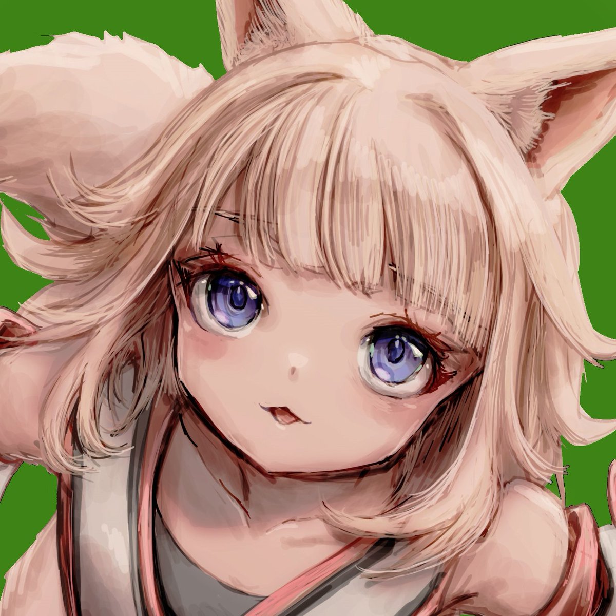 🎨Skeb納品なのだぁ～♪No.290
考えたキャラの名前と3枚の画像以外の
なんの情報もないご依頼文にちょっと笑ったw
はしょりすぎや～んw 設定とか印象とか
どうしてほしいとか無いん??www
何の動物亜人なのか 性別すらも知らずに描いたーだw
🍏リクリクありがとなのだーん💚