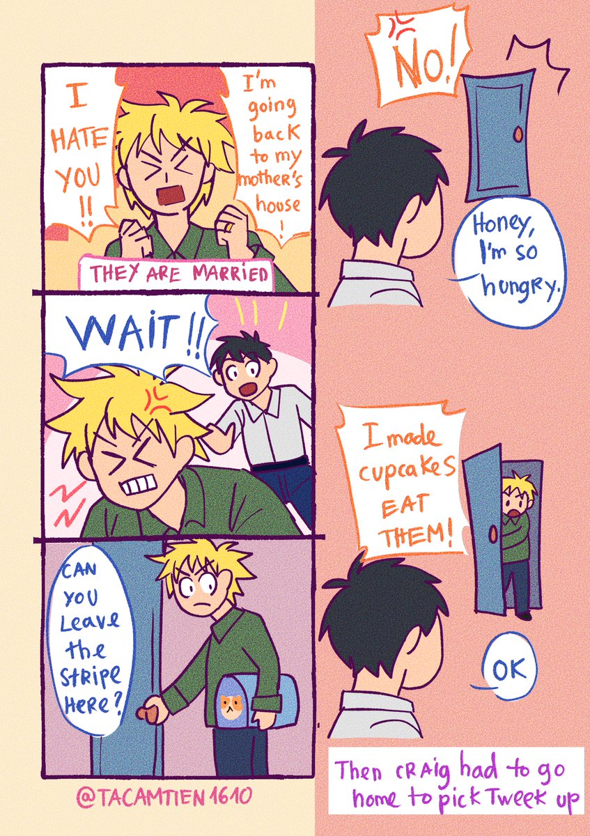 ANGRY😣💢
Fan art tweek &amp; craig❤️
Collection of short stories about my favorite characters
Follow me to see more stories 😘
#artbyme #fanart #tweek #craig #creek #southpark