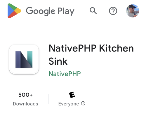 ShaneDRosenthal's tweet image. 🔥 The NativePHP Kitchen Sink app just hit 500 downloads in 3 days.

No ads. No launch party. Just raw Laravel power — running natively on mobile.

play.google.com/store/apps/det…

This is just the beginning. 💥📱
#NativePHP #Laravel #MobileDev #OfflineFirst