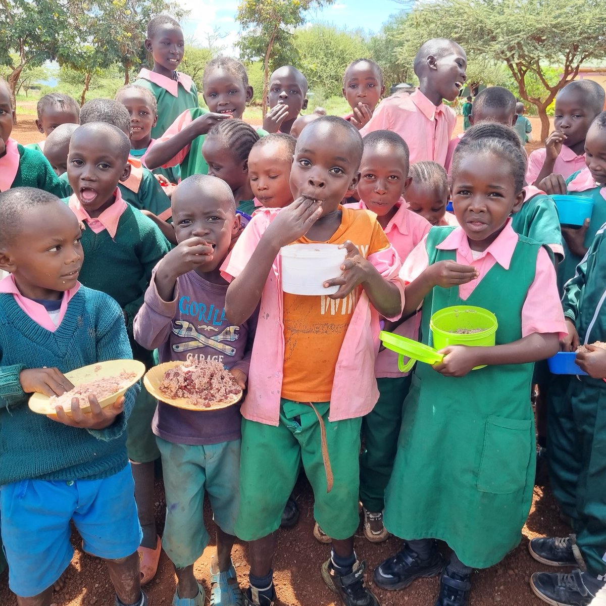 LewaConservancy's tweet image. What unlocks a brighter future for students in Kenya? A nutritious meal! Lewa’s school feeding programme supports 2,343 learners in 17 schools, driving better attendance, concentration &amp;amp; academic growth. 

📸 James Muriiki @LewaConservancy 

#Lewa #Education