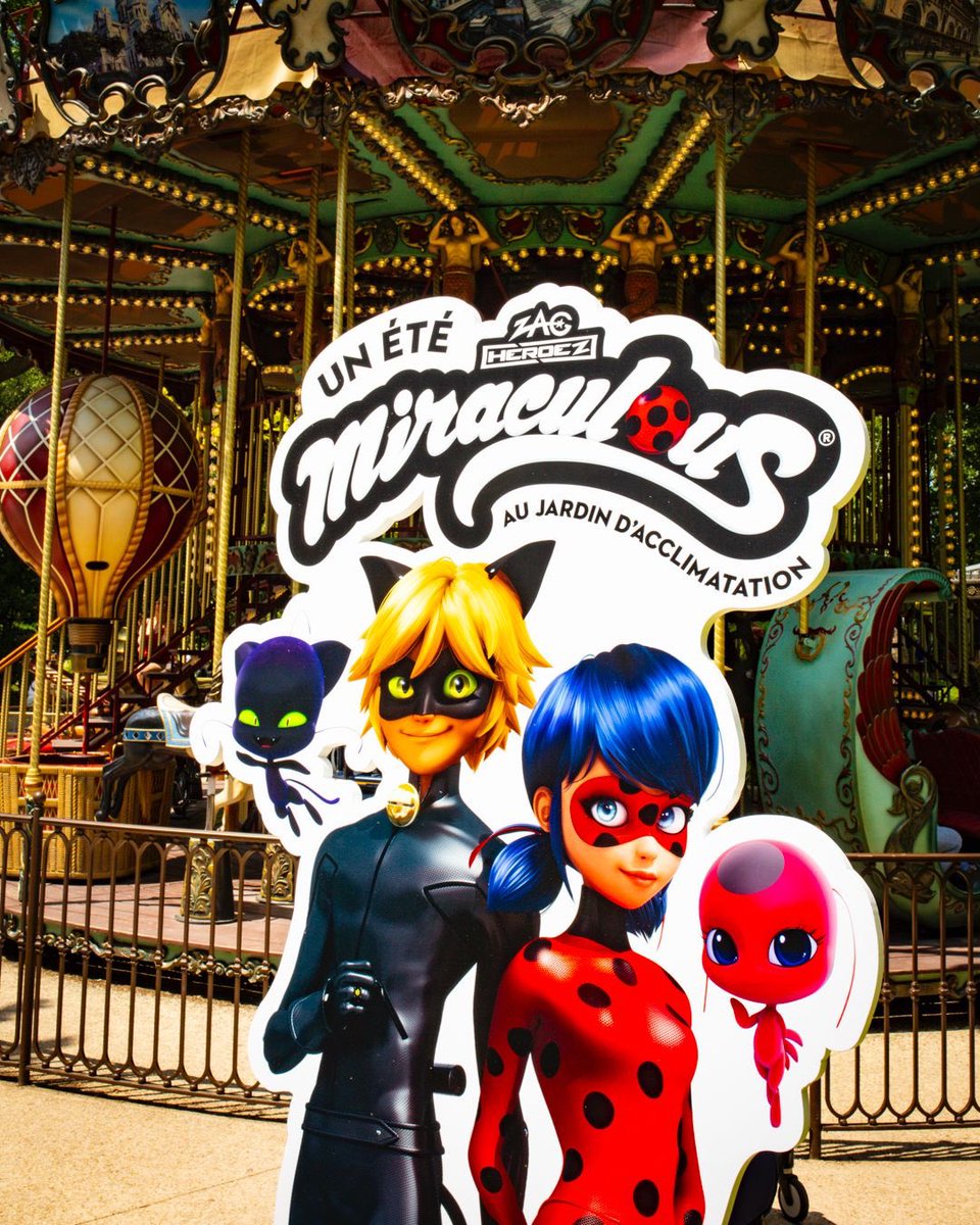 JardindAcclim's tweet image. Cet été, Miraculous célèbre ses 10 ans au Jardin d’Acclimatation. Une expérience inédite et familiale vous attend dans un décor entièrement dédiéà l’univers de la série.
#jardindacclimatation #Miraculous @BeMiraculousLB