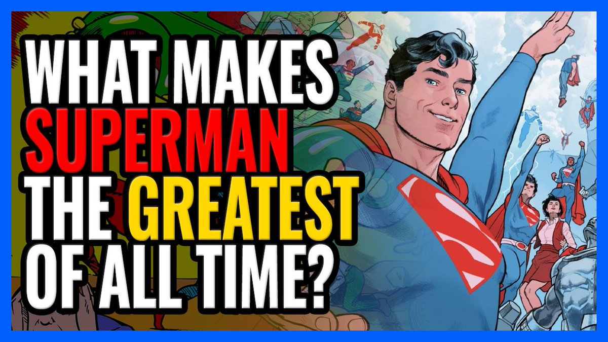 TheComicsPals's tweet image. WE'RE LIVE! For the month of July we’re putting the spotlight on Superman, and this week, we’re discussing what makes Superman special, why he’s resonated with people across the world for so many years, & our favorite stories starring the Man of Steel.
buff.ly/FnpD33O