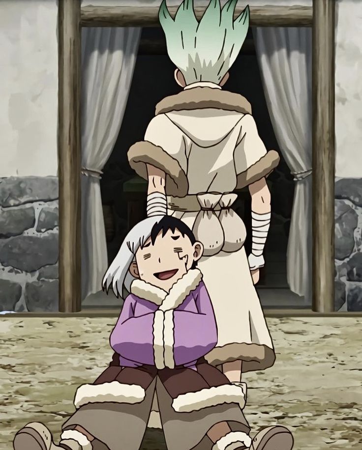 C0NF0RTSENGEN's tweet image. Senku NEEDS to have Gen close, always.
