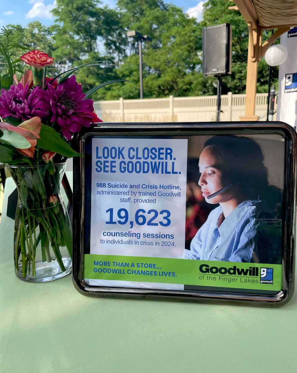 SenatorBrouk's tweet image. Great to hear @goodwill_flx CEO & President Jen Lake speak on the importance of the 211/Life Line & 988 Suicide and Crisis Lifeline. We know that a direct connection to compassionate care can save lives–my office is proud to support programs that uplift individuals in crisis.
