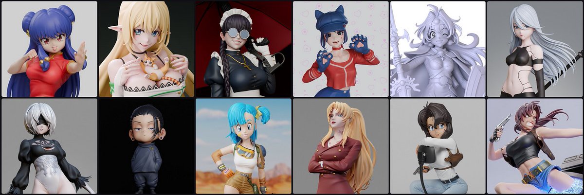 revisculpt's tweet image. Hi, I’m Vitaly, and I sculpt anime figures for 3D printing.
If you’d like to support what I do, join me on Patreon: patreon.com/revisculpt