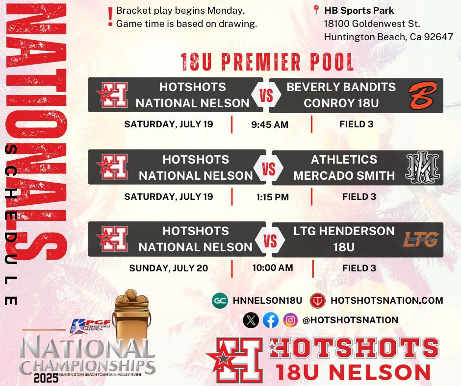 Tune-up games on tap!!  Let’s roll Hotshots! #BangBang