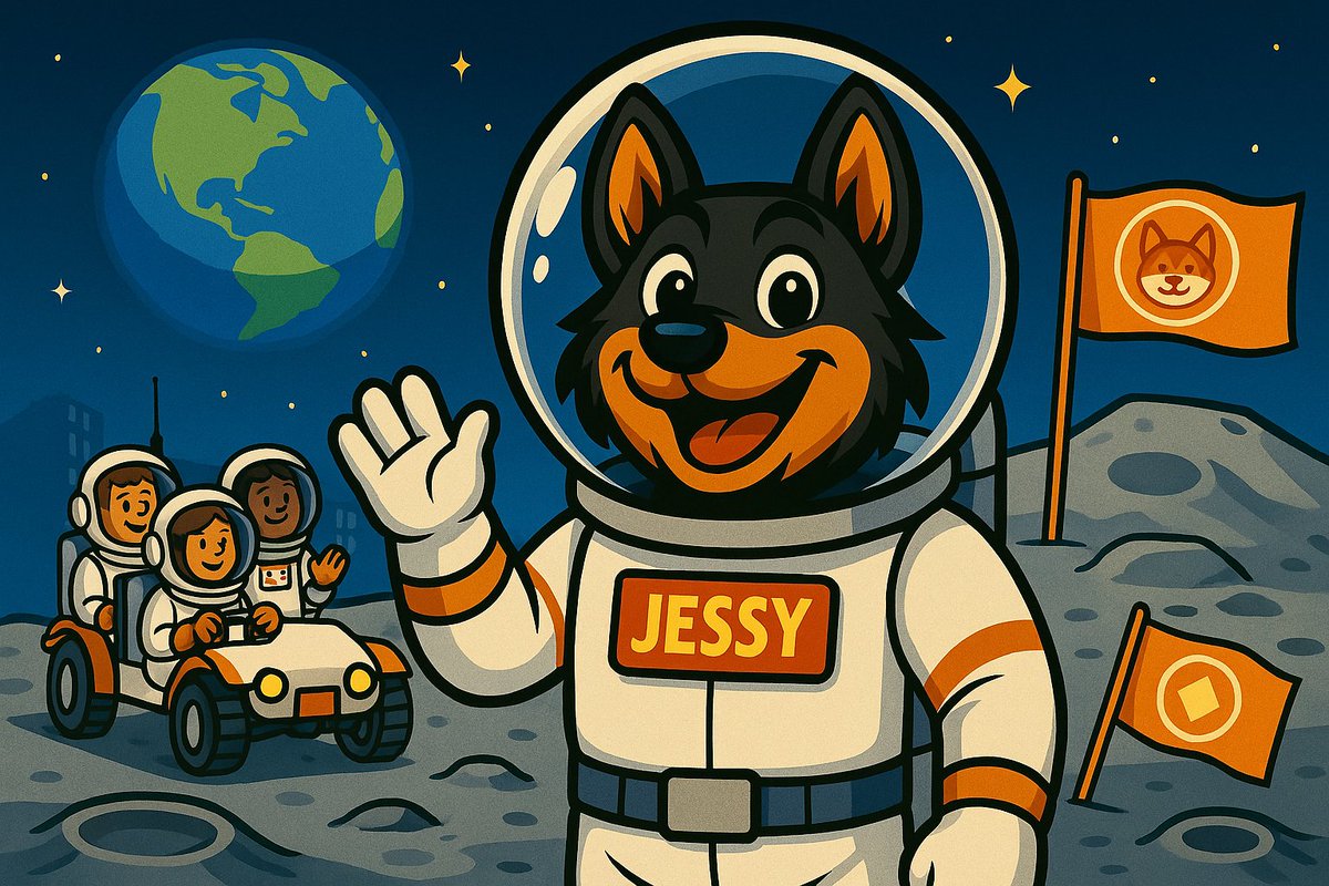 JessyToken's tweet photo. Everyone’s already been to the Moon.
Now Jessy is picking his own spot.😆😆😆

✅Rebound airdrop for losses as support.  
✅Academy of trading with tests.
✅Live streams.
✅Jessy Token Quest, with a prize pool of 2,000 $ in JSY + 500 USDC.

follow us          
https://t.co/TYbb4WOWdB 
https://t.co/3fOe2GA7MI 
https://t.co/8Zm9pRTymZ
https://t.co/Ca8SvhMOW6