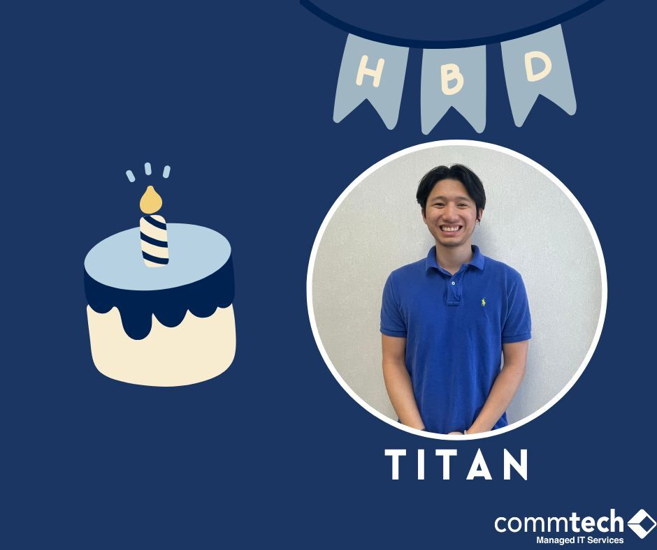 CommTechIT's tweet image. Have a great birthday, Titan! 🎉