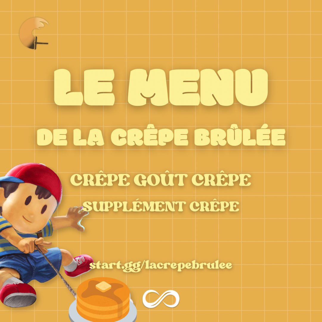 Vous l’aurez devinés, samedi prochain au menu vous aurez… 🥁
𝗗𝗘𝗦 𝗖𝗥𝗘̂𝗣𝗘𝗦 ❕

Salées ET sucrées (du coup c’est des galettes de blé noir, 𝘣𝘭𝘢𝘣𝘭𝘢𝘣𝘭𝘢 🫵🏻)
Le menu complet sera disponible d’ici Lundi !

Il y a toujours des places d’ailleurs ! ⬇️