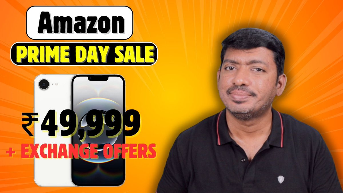 iPhone 16e at ₹49,999 + EXCHANGE Offers 🔥 Worth Buying?

👉🏻Watch: youtu.be/rTCZgTlooM8