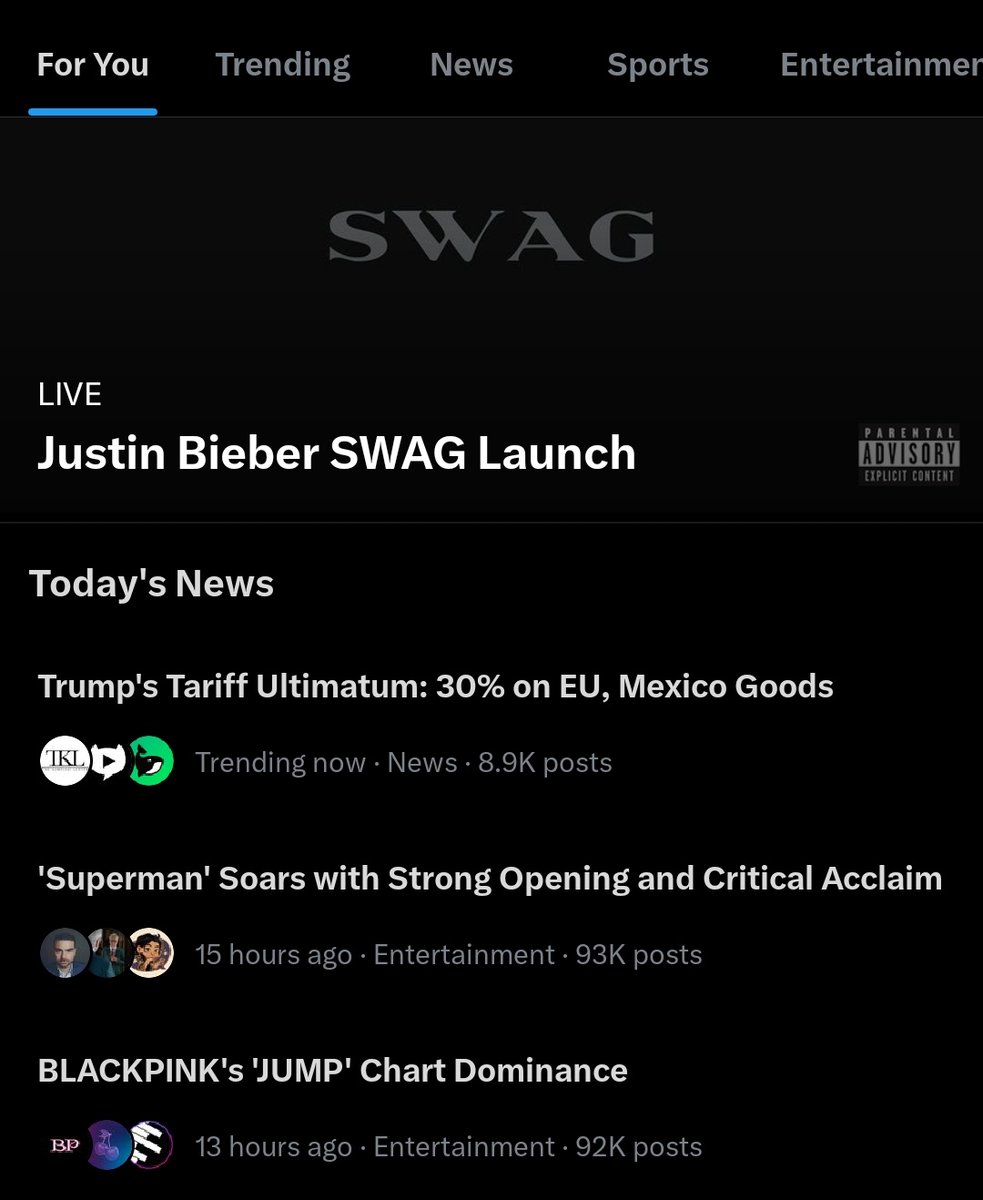 For me, apparently. Whoever the fuck that is.