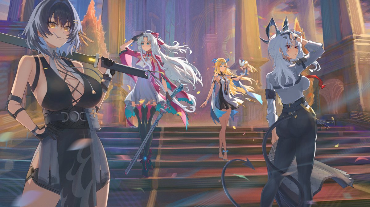 Rinascita Quartet – Resonating Through the Wuthering Waves
#WutheringWaves #WuWafanart #鳴潮