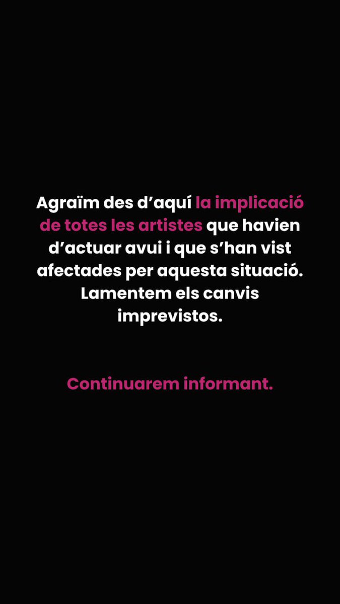 CiutatVellaSHSC's tweet image. ⚠️ COMUNICAT IMPORTANT SOBRE LA CELEBRACIÓ DE LA NIT JOVE AVUI A LES FM DEL RAVAL