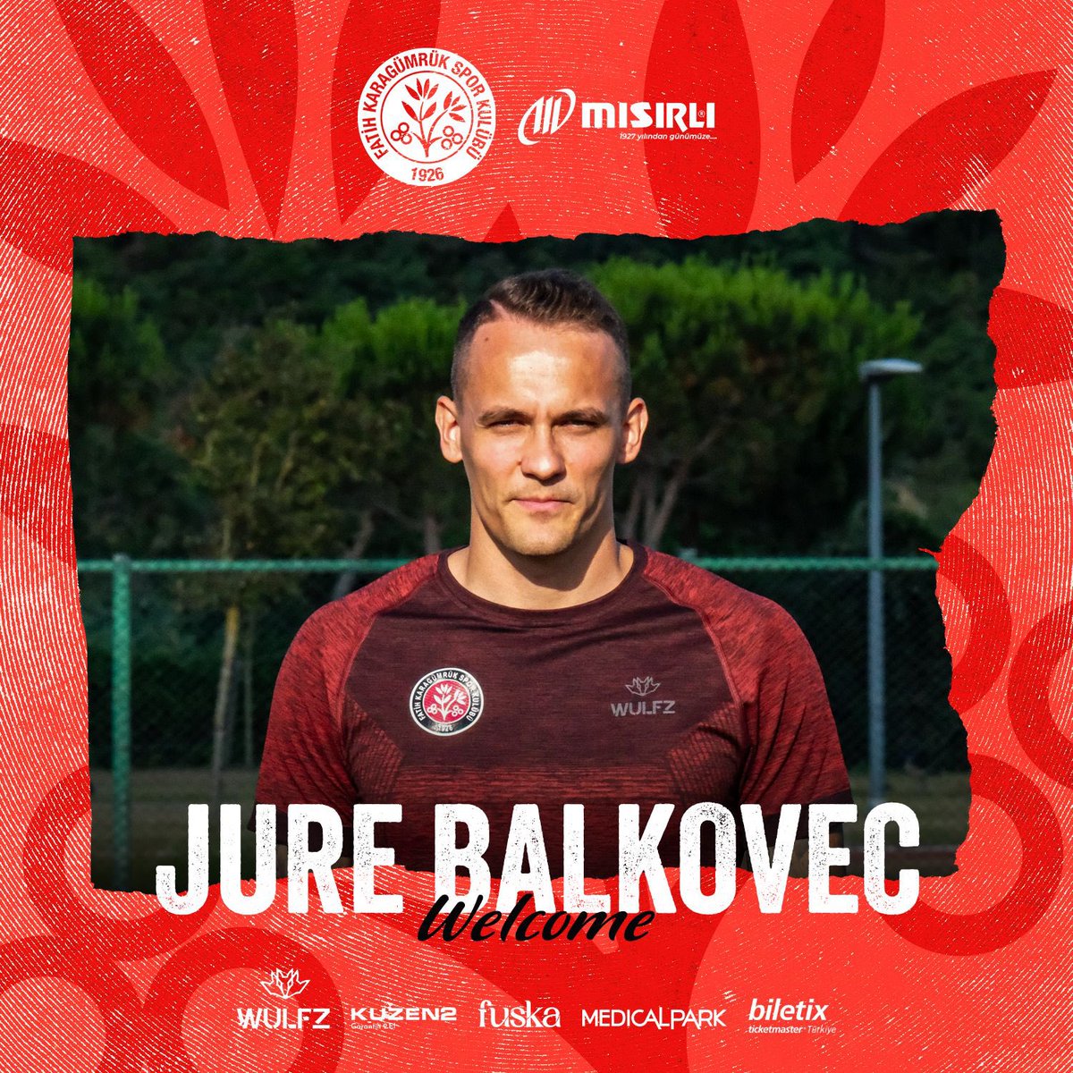 🔴⚫️ Jure Balkovec Fatih Karagümrük’te 

Kulübümüz, 2020-2021 ve 2021-2022 sezonlarında formamızı giyen tecrübeli sol bek Jure Balkovec ile 2+1 yıllık sözleşme imzaladı. 

Son üç sezonunu geçirdiği Alanyaspor’da 91 maça çıkan Balkovec 10 gol, 5 asistlik performans sergiledi.