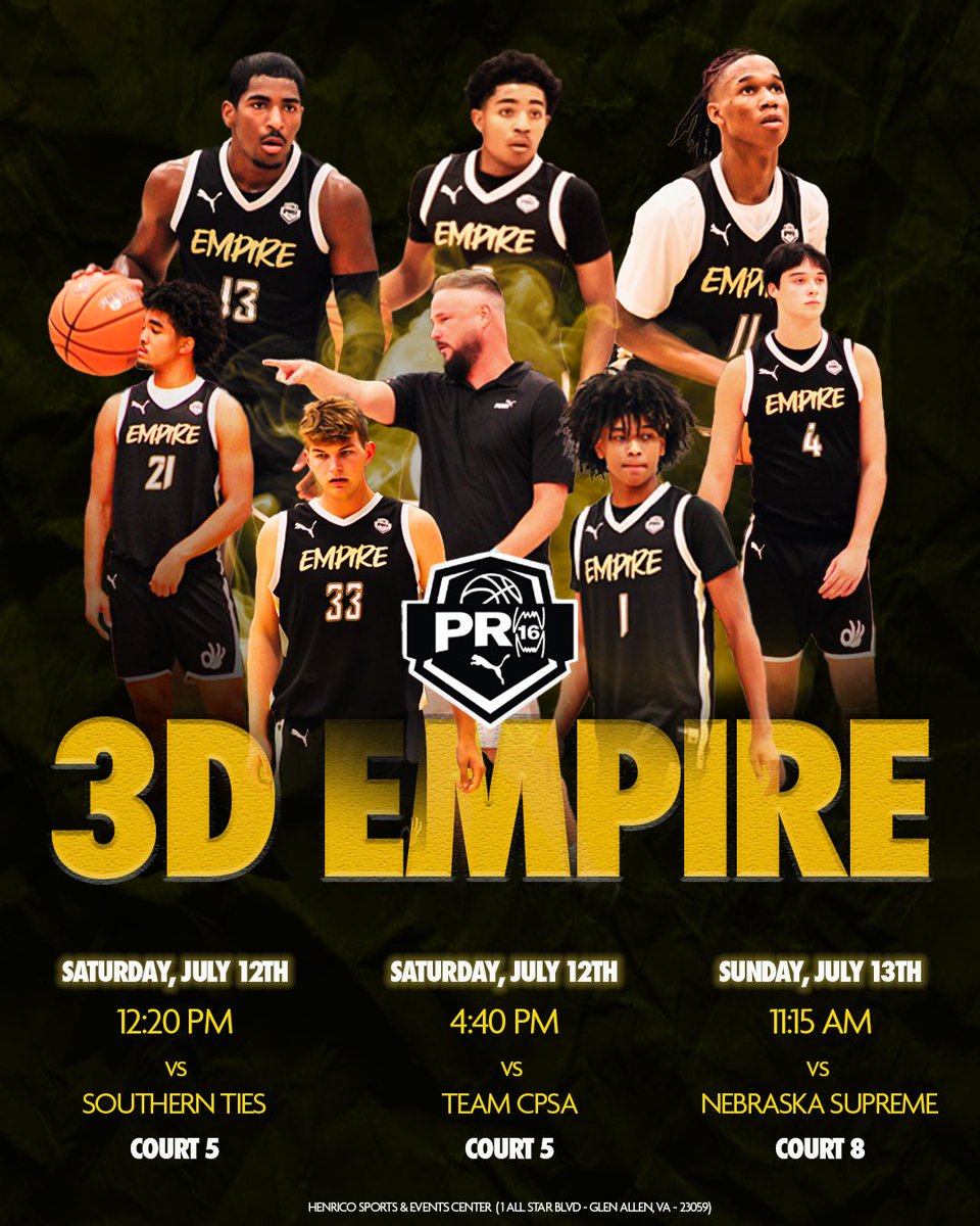 Here is my schedule for Saturday and Sunday in Richmond