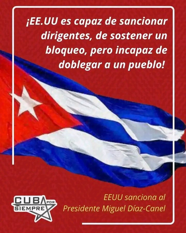 No nos doblegarán,no vamos a rendiremos, pelearemos porque #CubaEstáFirme 
<a href="/AsambleaCuba/">Asamblea Nacional Cuba</a> 
<a href="/DiazCanelB/">Miguel Díaz-Canel Bermúdez</a> 
<a href="/DrRobertoMOjeda/">Dr. Roberto Morales Ojeda</a> 
<a href="/PartidoPCC/">Partido Comunista de Cuba</a> 
<a href="/PresidenciaCuba/">Presidencia Cuba 🇨🇺</a> 
#ArtemisaJuntosSomosMás