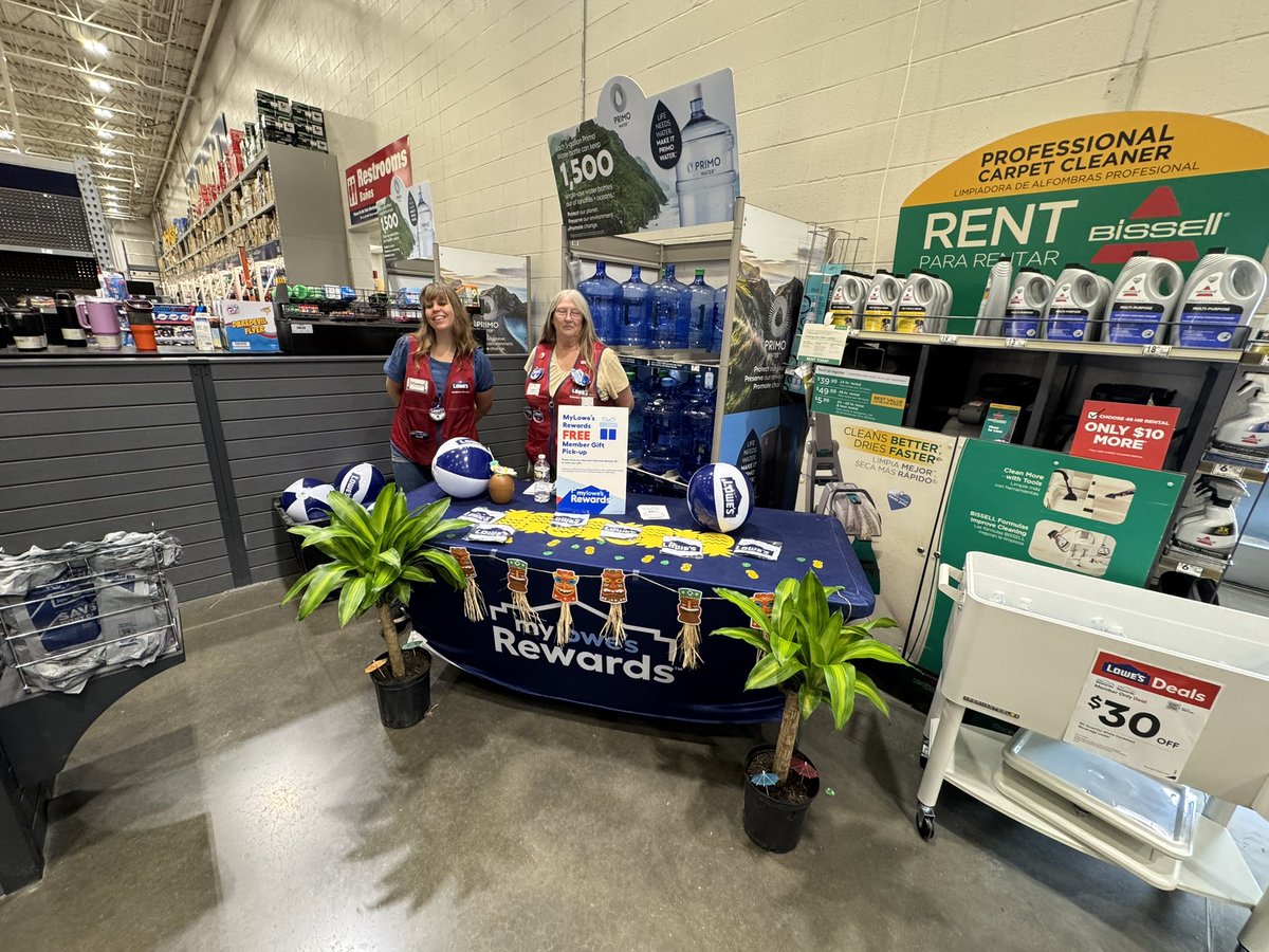 Beach ball giveaway! And a 20% off coupon for next weekend, what?? Exclusive to My Lowe’s Rewards members but you can become one today, so don’t miss out! While supplies last.
<a href="/JBBailey88/">James Bailey</a> <a href="/kennygrimsley/">Kenny Grimsley</a> <a href="/scarsey79/">Shanna Carsey</a>
