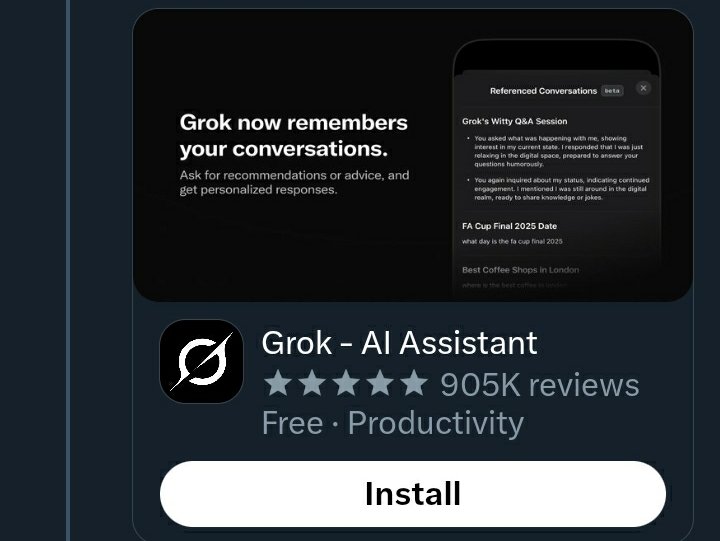 AGiantCrow's tweet image. I'm going to bet now that they are advertising grok with remembering conversations that after the mecha hitler "glitch" anyone trying to talk grok into a "jailbreak" will be potentially gone after. Idk just a prediction, nothing to support that yet.