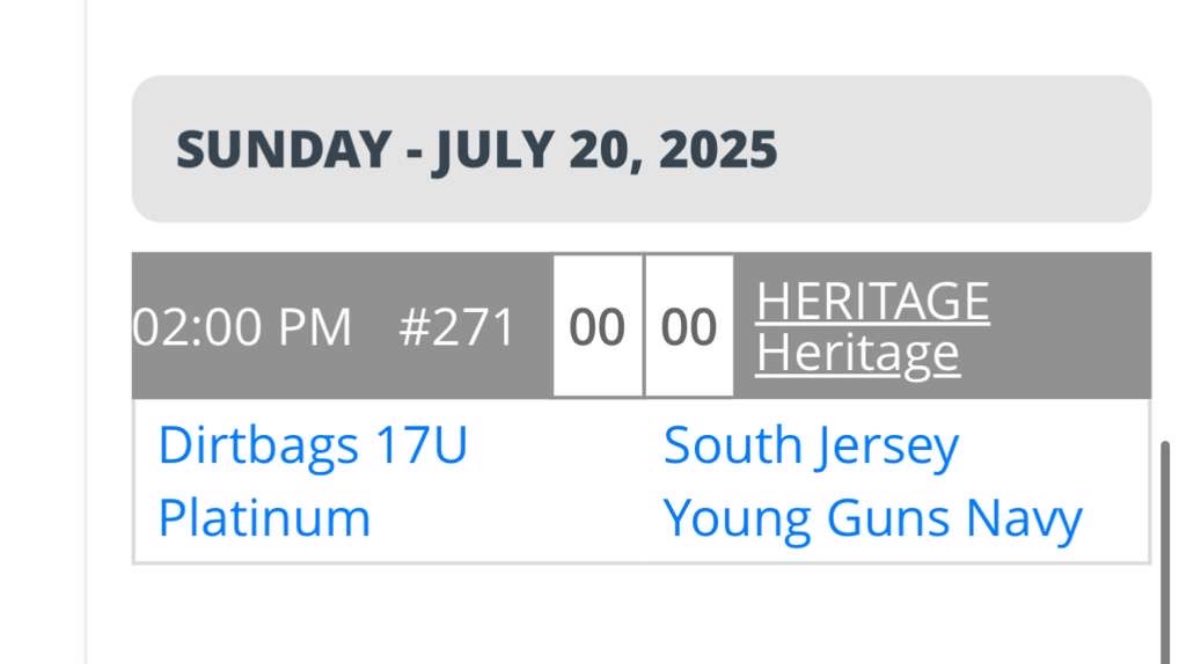 Connor Harrison (@c_harrison2026) on Twitter photo Canโt wait to hit the field this week in Emerson Ga, for <a href="/prepbaseball/">Prep Baseball</a> tournament. Iโm set to start both of the games below. Playing for <a href="/SJYoungGuns_/">SJ Young Guns</a>.
2026
RHP
<a href="/PB_Uncommitted/">Prep Baseball Uncommitted</a> <a href="/BUncommitted/">Baseball_Uncommitted</a> <a href="/Now_D1/">NowD1</a> <a href="/PrepBaseballNJ/">Prep Baseball New Jersey</a> <a href="/NJCollegeBSBNat/">Jersey Baseball Nation</a> <a href="/DelseaB/">DELSEA BASEBALL</a> Canโt wait to hit the field this week in Emerson Ga, for <a href="/prepbaseball/">Prep Baseball</a> tournament. Iโm set to start both of the games below. Playing for <a href="/SJYoungGuns_/">SJ Young Guns</a>.
2026
RHP
<a href="/PB_Uncommitted/">Prep Baseball Uncommitted</a> <a href="/BUncommitted/">Baseball_Uncommitted</a> <a href="/Now_D1/">NowD1</a> <a href="/PrepBaseballNJ/">Prep Baseball New Jersey</a> <a href="/NJCollegeBSBNat/">Jersey Baseball Nation</a> <a href="/DelseaB/">DELSEA BASEBALL</a>