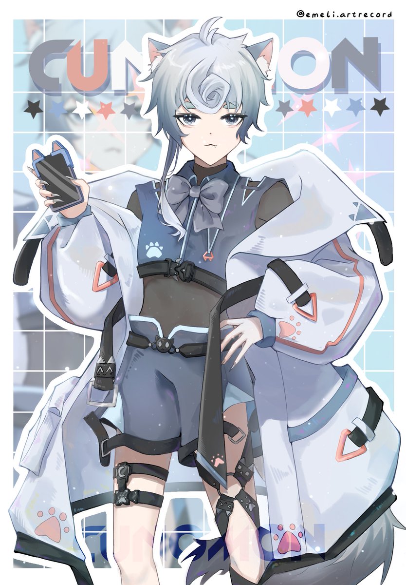 祝Cunomon一週年快樂🎉
期待歌回，我要點歌（邪惡

#Cunomon #CunoArt