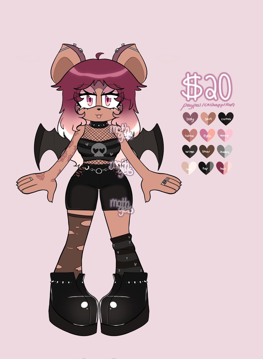 new adopts! 🔁 appreciated
ko-fi.com/mothgels/shop
c0mment or claim over on kofi!