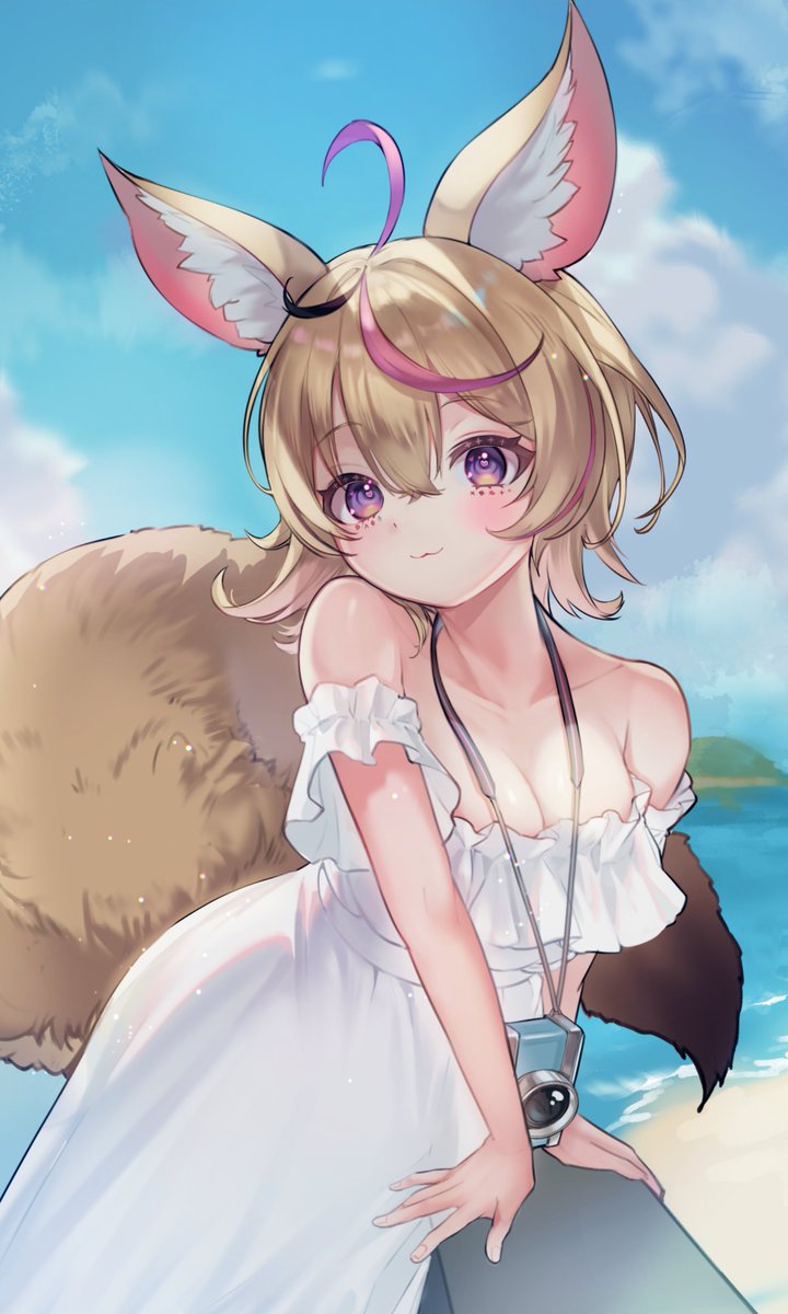 senada37_art's tweet image. ポルカ(夏)❤️ 

#絵まる 
#hololive 
#ホロライブ