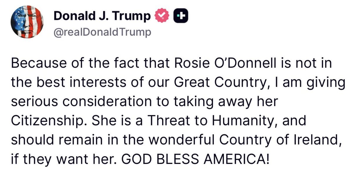 The next time that the right thinks that it’s hyperbole by the left that Trump is acting like a king or a Nazi, remember this post from Trump.

We are living in scary times. Unless we stand up and peacefully fight for this country, we may not have a country to for.