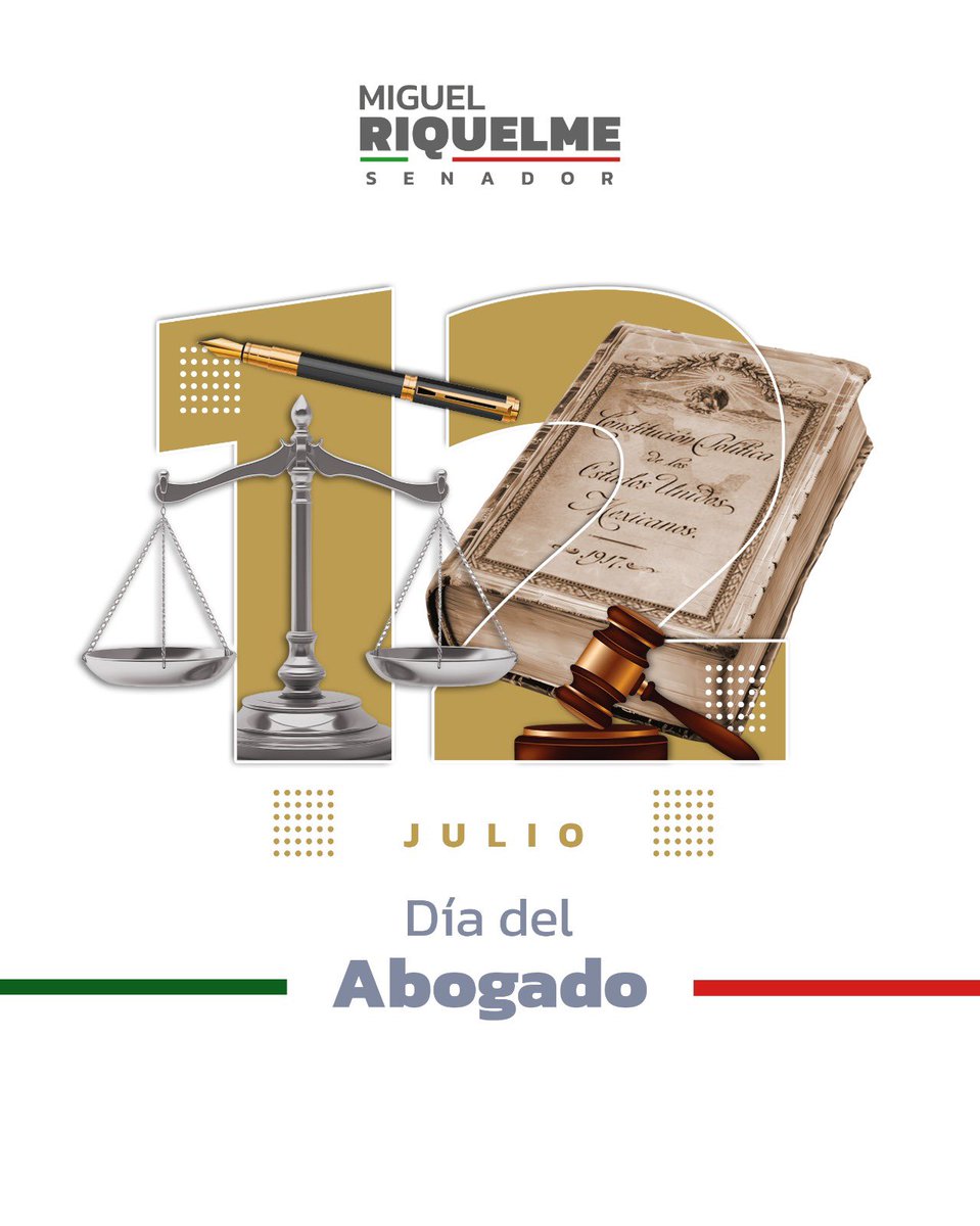 👩‍⚖️⚖️Felicidades a quienes hacen de la abogacía una profesión al servicio de la justicia y del orden social.