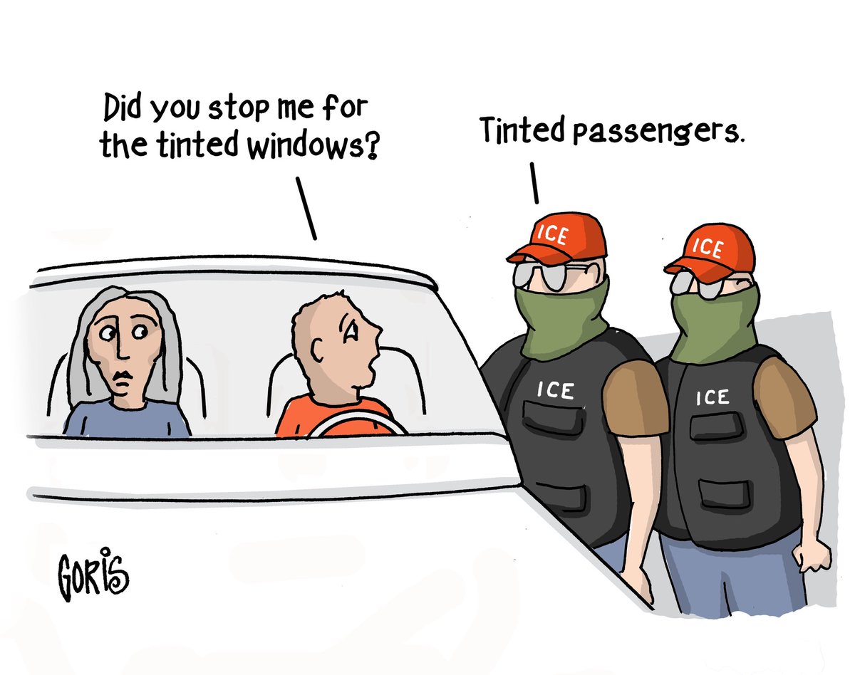 Questionable cause. #ICE #iceraids #racialprofiling