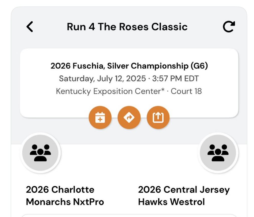 Championship Bracket!